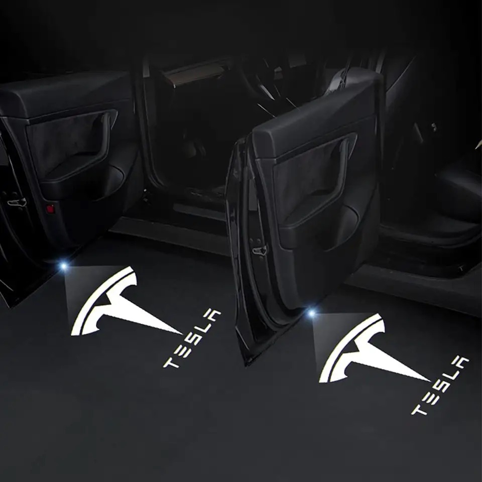 Luces Puerta con Logo