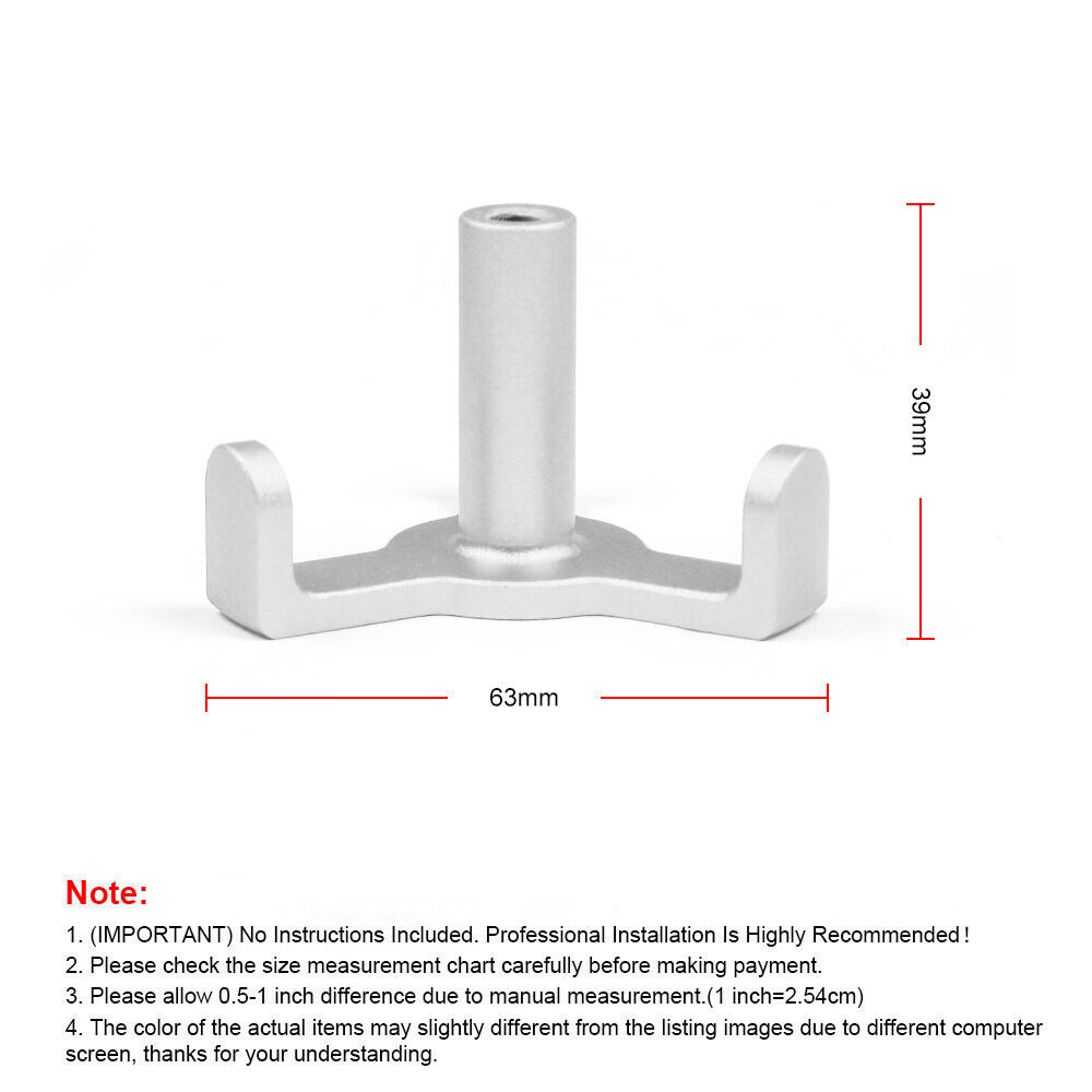 Gancho de aluminio para bolsas - Imagen 2